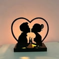 thumbnail image 6 of Costeam Alphabet Metal Iron Candle Holders Valentine’s Day Wedding Decorative Crafts for Home Dinner Table, 6 of 6