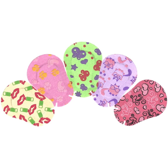 Ortopad Soft Bamboo Girls Eye Patches - Junior Size (50/box)