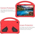 thumbnail image 5 of Allytech Kids Case for Samsung Galaxy Tab A9+ 11 Inch SM-X210 X215 X217, EVA Rubber Lightweight Handle Kickstand Kids Friendly Shockproof Cover Case for Galaxy Tab A9 Plus 11" - Red, 5 of 6