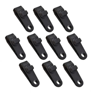 10Pcs Reusable Tarp Clips Heavy Duty Lock Grip Tent Fasteners Holder Durable