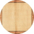 thumbnail image 1 of Ahgly Company Indoor Round Persian Brown Traditional Area Rugs, 5' Round, 1 of 4
