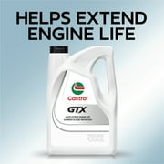 Castrol GTX 5W-30 Synthetic Blend Motor Oil, 5 Quarts
