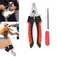 thumbnail image 1 of Cortauñas para mascotas con lima, cortador de uñas para mascotas con cerradura, juego de cortauñas para perros y gatos, 1 of 8