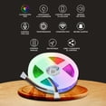 thumbnail image 2 of Tira Led Rgb Wifi 5 Metros Interior Tecnolite Control App, 2 of 5