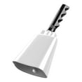 thumbnail image 4 of Cowbell Musical Instruments Hand Percussion Noisemaker Cow Bell Concert Football white, 4 of 9