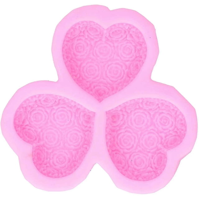 3 Cavities Sd Silic Mold Fondant Cake Rating Cake Utensils Rating Chocolates Snacks C ()