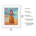thumbnail image 2 of Bali Hai - Kauai Hawaii - Luau Tonight - Exotic Cocktails Polynesian Dancers - Vintage Hawaiian Travel Poster by Rick Sharp - Fine Art Rolled Canvas Print 11in x 14in, 2 of 4