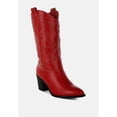 thumbnail image 2 of Pakito Patchwork Detail Cowboy Boots, 2 of 5