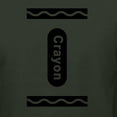 thumbnail image 6 of Wild Bobby Black Crayon Costume Men Tee, 6 of 6