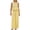 Yellow, variant on Women’s Pants Set for Casual Weekend Wear Sleeveless Top and Straight Leg Pants Modern Two Piece Ensemble Plaid Green M
