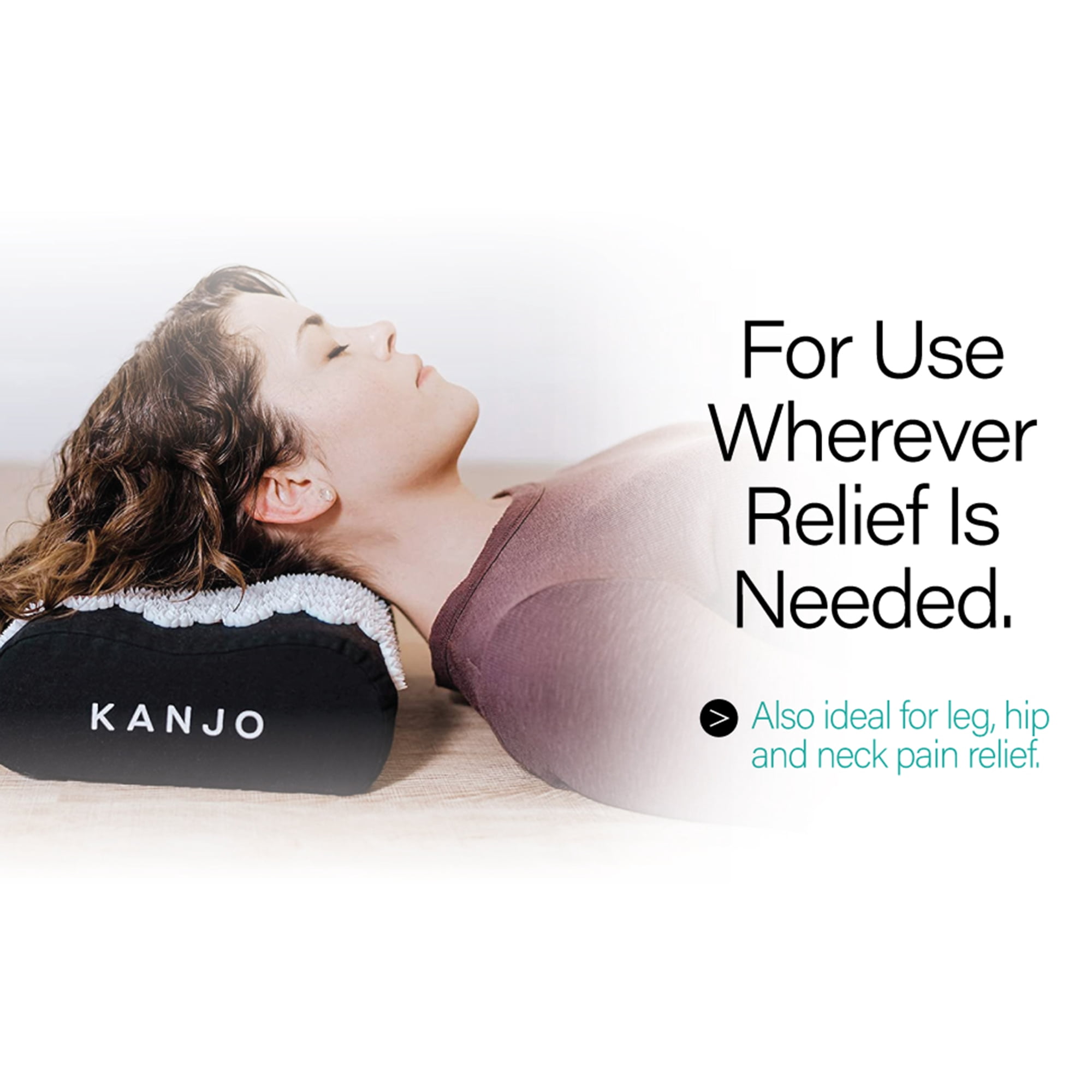 Kanjo Coconut Acupressure Mat 17 X 28 Inch Tan KANCOCOM