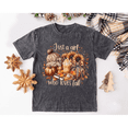 thumbnail image 2 of Just a Girl Who Loves Fall Shirt, Sunflower Pumpkin Coffee Football Graphic Tee, Comfort Colors Autumn Unisex T-Shirt - Pepper, XL, 2 of 4
