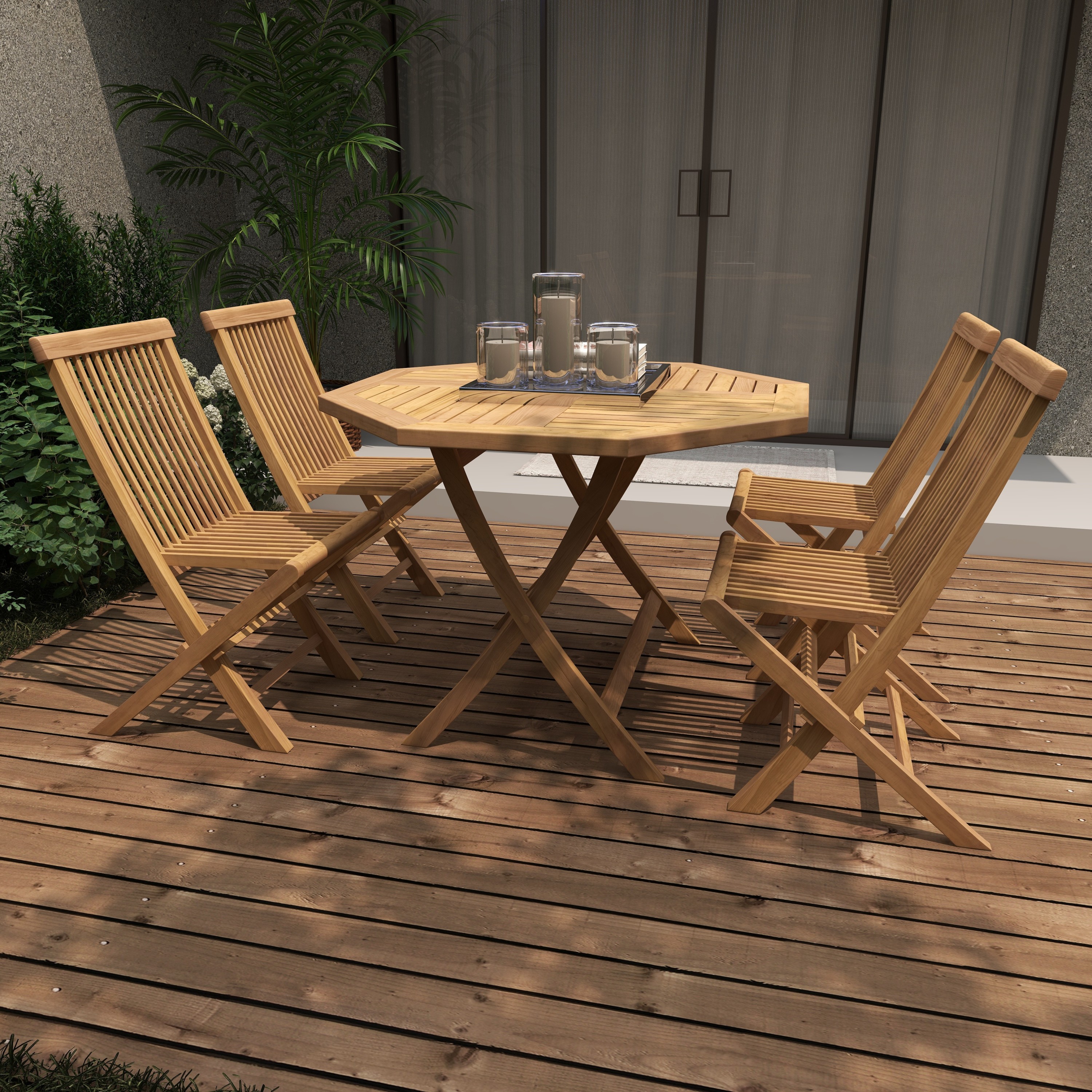 teak folding outdoor dining chairs