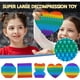 thumbnail image 3 of 30*30cm grande Pop It juguetes gigante Pop It burbuja para niños Fidget Pop It Jumbo grande cuadrado sensorial empuje Pop juguete para niños niños, 3 of 4
