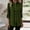 Army Green, variant on WRFWUL Womens Stand Collar Button Down Shirts Casual Split Hem Rolled Up Long Sleeve Tunic Tops Business Work Blouses