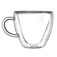 thumbnail image 2 of SKEMIX Heart Shaped Mug - Double Glass Coffee Cups With Heart - Double Layer Heart Cup - Heart Shaped Tea Cup - Clear Heart Mug - Heart Shaped Coffee Cup - Glass Heart Mug - Heart Shape Tea Cups, 2 of 5