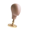 thumbnail image 3 of Soporte para Exhibición de gorras Salvador Multiusos Cabeza de maniquí Dorado, 3 of 10