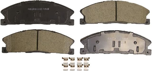 Go-Parts » 2013-2018 Ford Explorer Front Disc Brake Pad Set for Ford