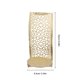 thumbnail image 3 of Candelabro de pared decorativo montado en la pared, candelabro hueco, 2 uds., 3 of 5