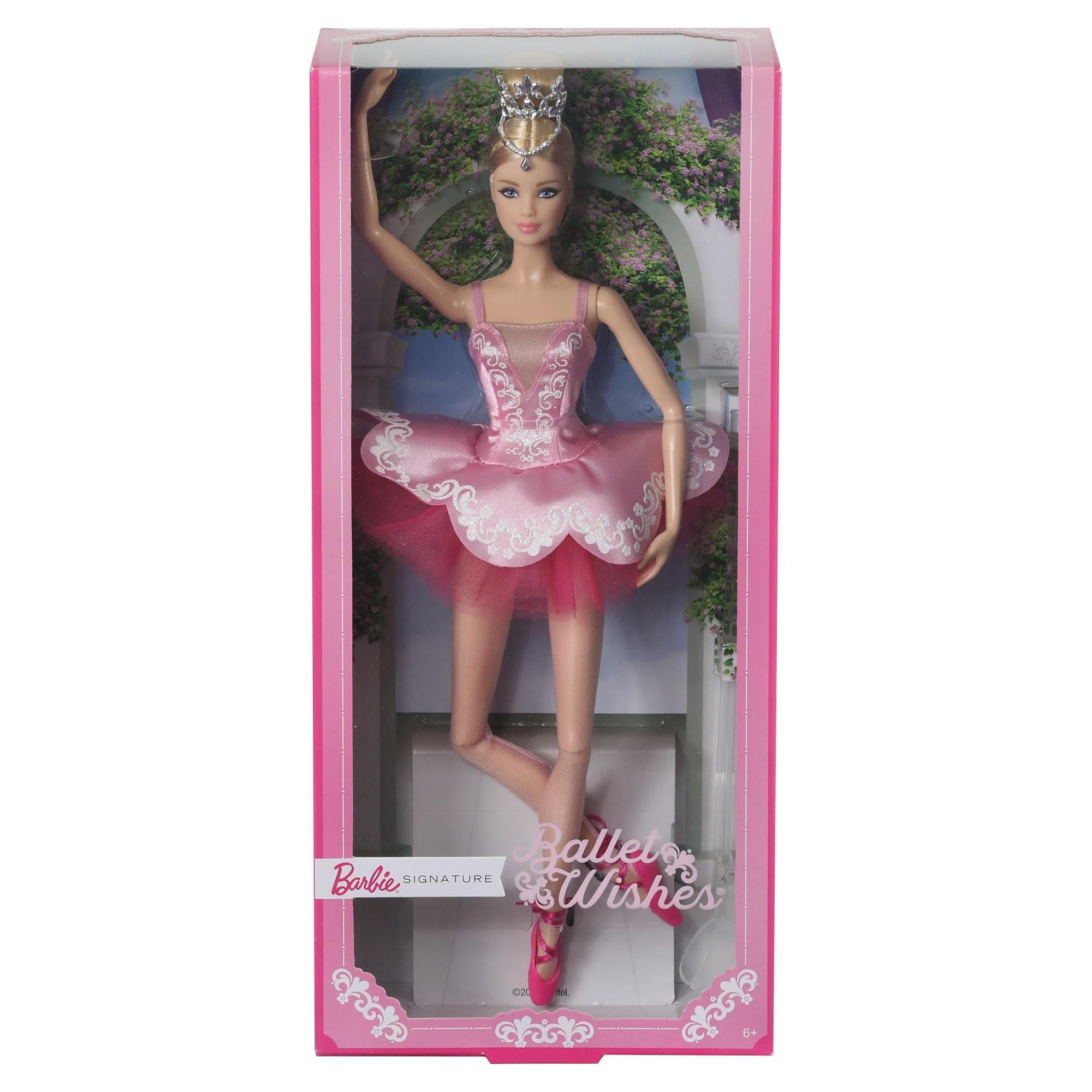 Wishes Tiara, 12-In Year Shoes Doll, And Wearing Tutu, Signature Olds Pointe Barbie 6 Up And Ballet for Approx.
