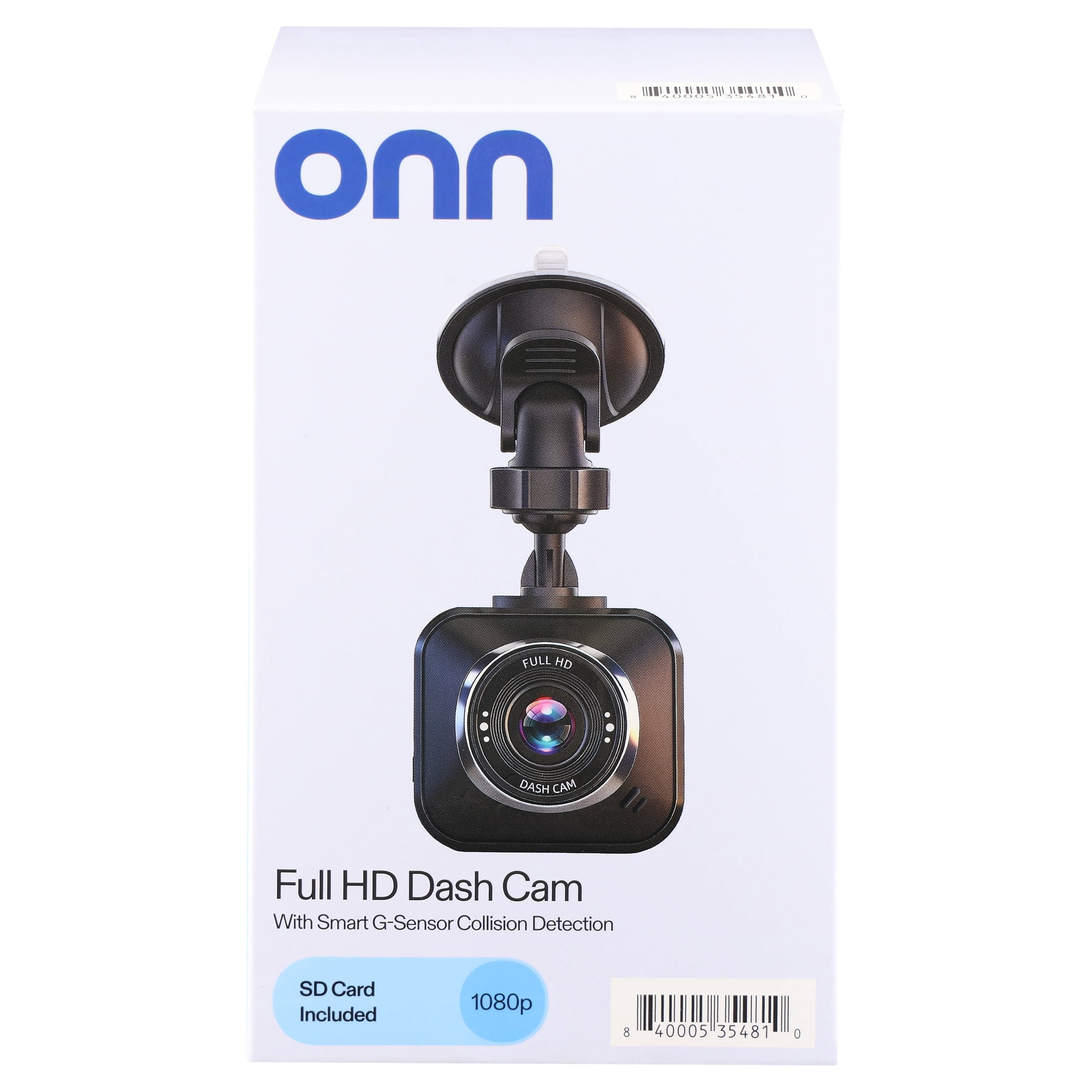onn Full HD 1080p Dash Cam