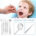 thumbnail image 2 of Dental Tool Probe Multifunctional Dentist Scraper Pick Care, Oral Tool, 2 of 8