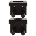 thumbnail image 2 of Shisuyan 2pcs Wood Baseball Bat Wall Mount Holder Stand Horizontal Baseball Bat Display Rack Hanger Softball Bat Wall Mount For Memorabilia Collectible, 2 of 9