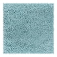 thumbnail image 5 of Unique Loom Everyday Shag Collection Area Rug - Solid (3' 3" Square Turquoise), 5 of 5