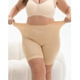 thumbnail image 3 of INNERSY Plus Size Slip Shorts for Women Stretchy High Waist Boyshorts Underwear 3 Pack(XL,Nude), 3 of 10