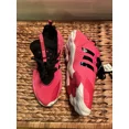 thumbnail image 1 of Adi-das Pink Black Sneakers Lace-Up Design Trae Young Size 8.5, 1 of 6