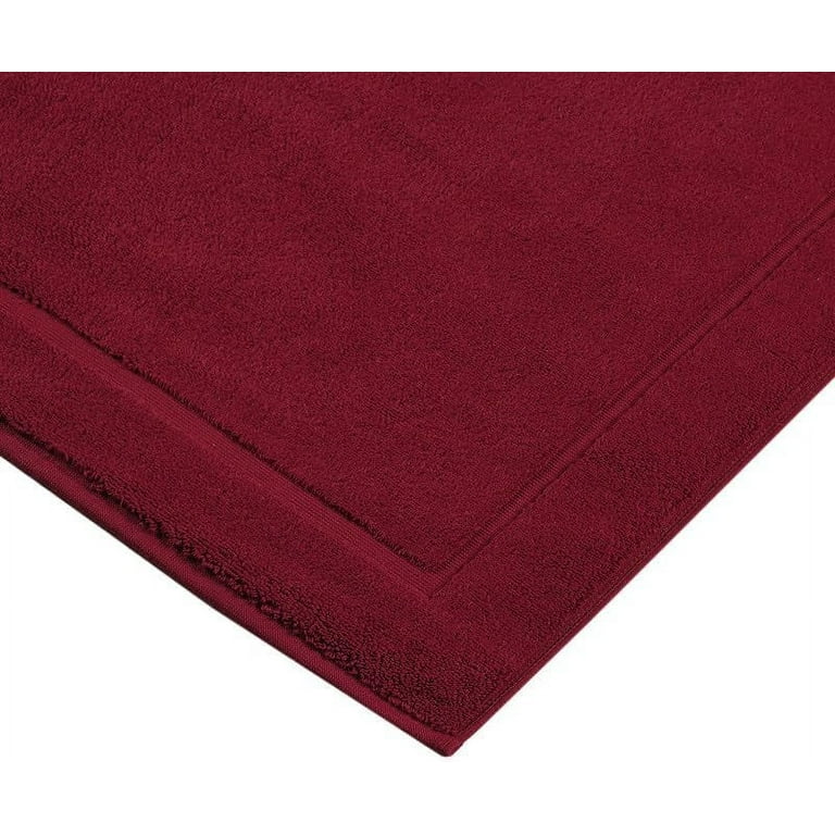Burgundy bath rugs and towels sale