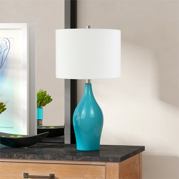 Evelyn Zoe Traditional Porcelain Table Lamp Walmart Com Walmart Com