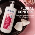 thumbnail image 2 of St. Ives Rose & Argan Oil Hand & Body Lotion, Smoothing Body Care for Dry Skin, 20.28oz, 2 of 10
