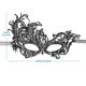 thumbnail image 4 of Máscara De Ojo De Encaje Para Mujer Máscara De Mascarada Sexy Con Cinta Ajustable Máscara De Baile Elegante Accesorios De Disfraces De Fiesta Negros Para Mascarada De Halloween Cosplay Muyoka Hogar, 4 of 7