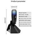 thumbnail image 4 of YIGSECU RGB Colorful USB Condenser Microphone Multipurpose Condenser Microphe Type-C for Recording PC Computer Chat Singing, 4 of 11