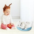 thumbnail image 4 of Realistic Meowing Furry Kitty Ornament - Ideal for Home, Shelf, and Car Decor, 4 of 4