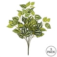 thumbnail image 4 of Vickerman 12.5" Artificial Light Green Spiderwort Bush, Set of 3, 4 of 4