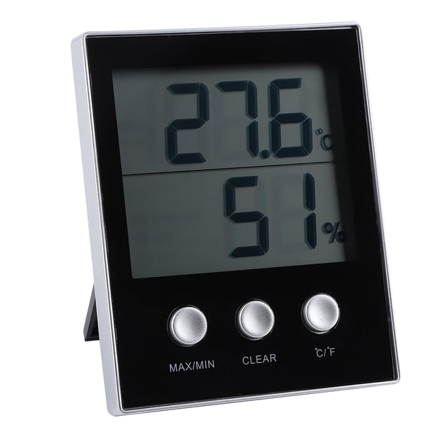 Y LCD Electrónico Digital Termómetro Interior Higrómetro Temperatura Humedad Monitor Monitor