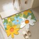 thumbnail image 4 of Alfombrillas de Baño Antideslizantes para Cocina, Alfombrilla de Baño Gruesa Y Absorbente Fuerte, Alfombrilla para Bañera de Diatomeas, Alfombrilla La Flor BLESIY alfombra de baño, 4 of 8