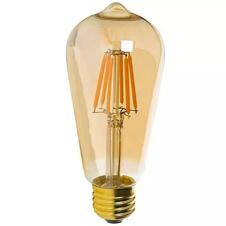 

New 6500K Bulbs 6/8W E27 Vintage Bulb LED light bulb light bulb DARK BROWN 8W