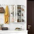thumbnail image 2 of Gymax Bathroom Wall Medicine Cabinet Wall Mounted Storage Organizer w/ Mirror Door, 2 of 10