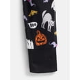 thumbnail image 3 of Halloween Girls' Tight Fit Long Sleeve Top and Pants Pajama Set from Way to Celebrate, 2-Piece, Sizes 4-10, 3 of 3