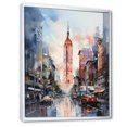 thumbnail image 2 of Designart "Modern City Skyline III" Sky Floater Framed Canvas Prints, 2 of 5