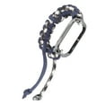 thumbnail image 4 of Pulsera con bucle trenzado Bling Bling 2 en 1 para Mi Band 7 Azul marino, 4 of 12