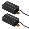 thumbnail image 2 of 2 uds pastilla de guitarra doble bobina cuello y puente conjunto de pastilla de alto rendimiento para eléctrico Negro con Cable Hugo Pastilla de doble bobina, 2 of 10