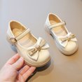 thumbnail image 5 of Fall New Dress Shoes: Big Boy Fashion Princess Style Small Leather Shoe Trend Beige qILAKOG Size 13, 5 of 8