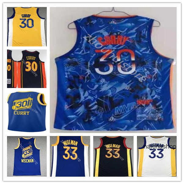 NBA_ Jersey Basketball''nba''Golden State''Warriors''2022 New Stephen 30  Curry James 33 11 Thompson Wiseman Klay 75th Anniversary 