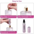 thumbnail image 3 of Paquete de 5 botellas rociadoras de perfume Botellas rociadoras vacías, 3 of 4