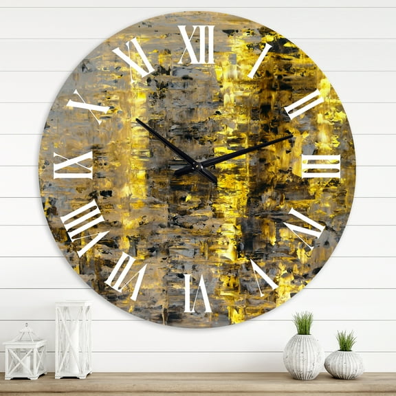 Designart 1 in Modern,Contemporary Wall Clock