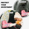 thumbnail image 4 of Uemuo Snake And Cactus Printed Car Back Seat Protector,2 Pcs Backseat Car Organizer, Kick Mats Back Seat Protector , Back Seat Organizer for Kids, 4 of 8